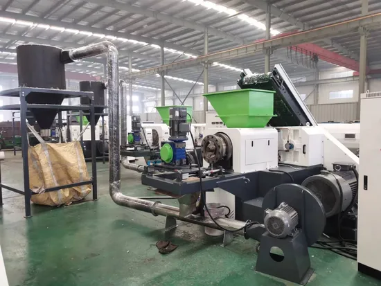 Washed Plastic Film Dryer Squeezer Machine/Squeezing Pelletizing Machine