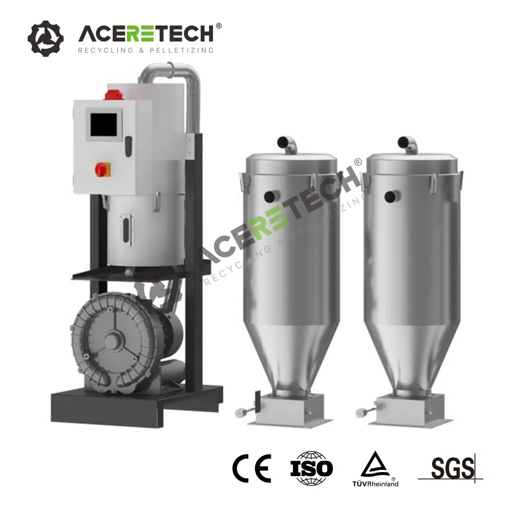 Plastic Films Squeezing and Pelletizing Machine with Dehumidification and Drying System