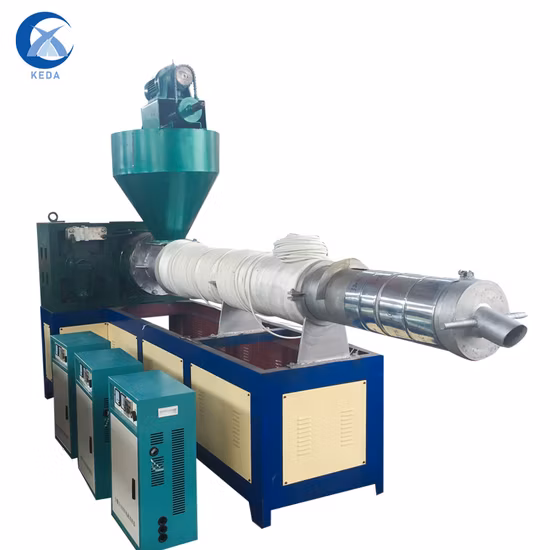 Plastic LDPE Film Squeezing Squeeze Drying Extruder Extrusion Machine